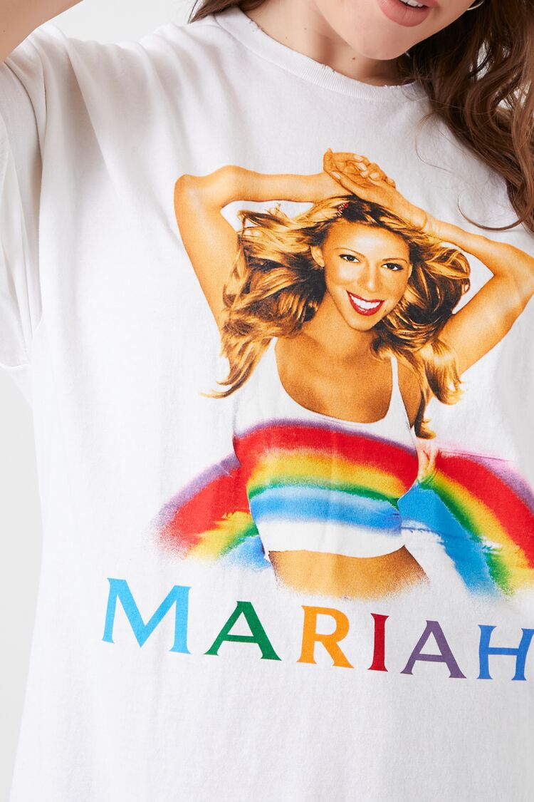 Plus Size Rainbow Mariah Carey Tee
