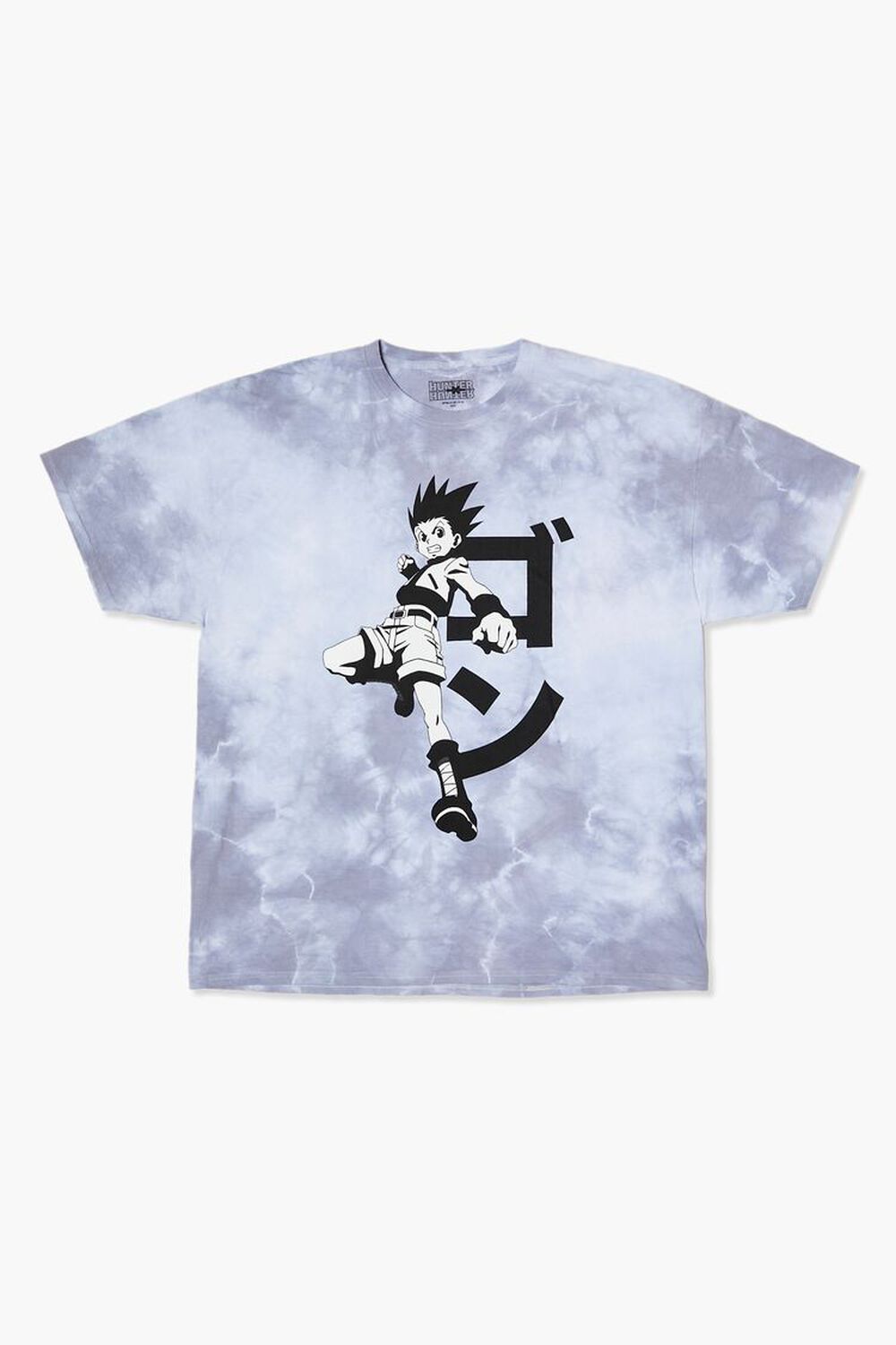 Tee Luv Cloud Wash T-Shirt - Blue Tie Dye Small