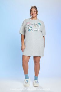 Plus Size Hello Kitty & Friends Shirt & Shorts Pajama Set