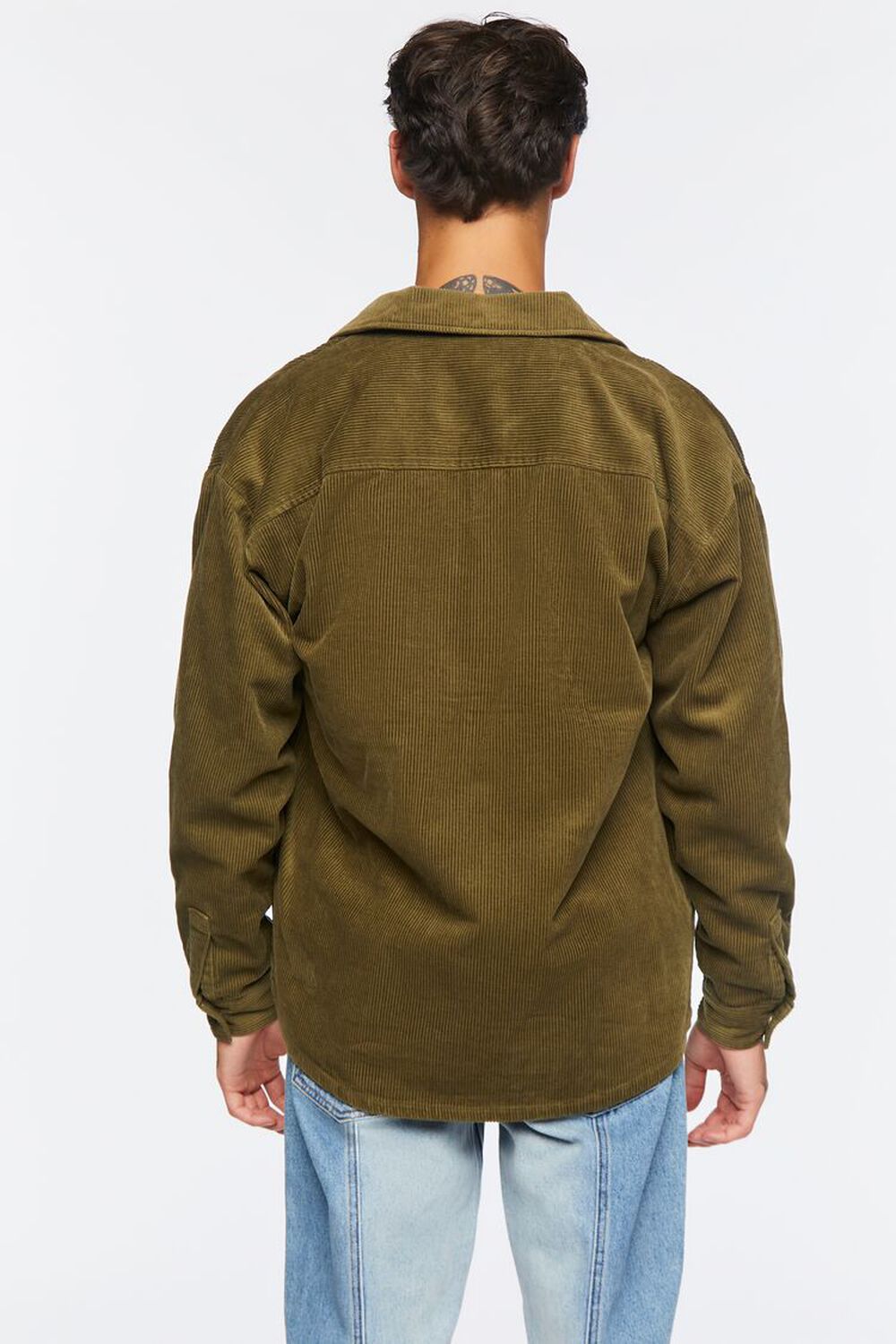 Corduroy Work Long-Sleeve Shirt