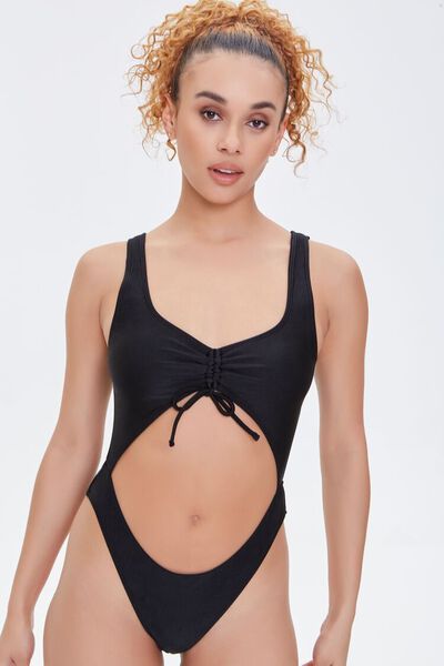 One Piece Swimsuits Plunge Halter Monokini Women Forever 21