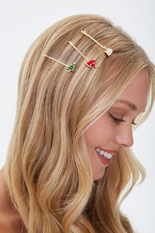 Download Christmas Bobby Pin Set