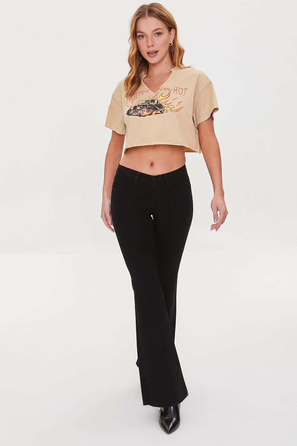 Hotter Than Hot Cropped Tee