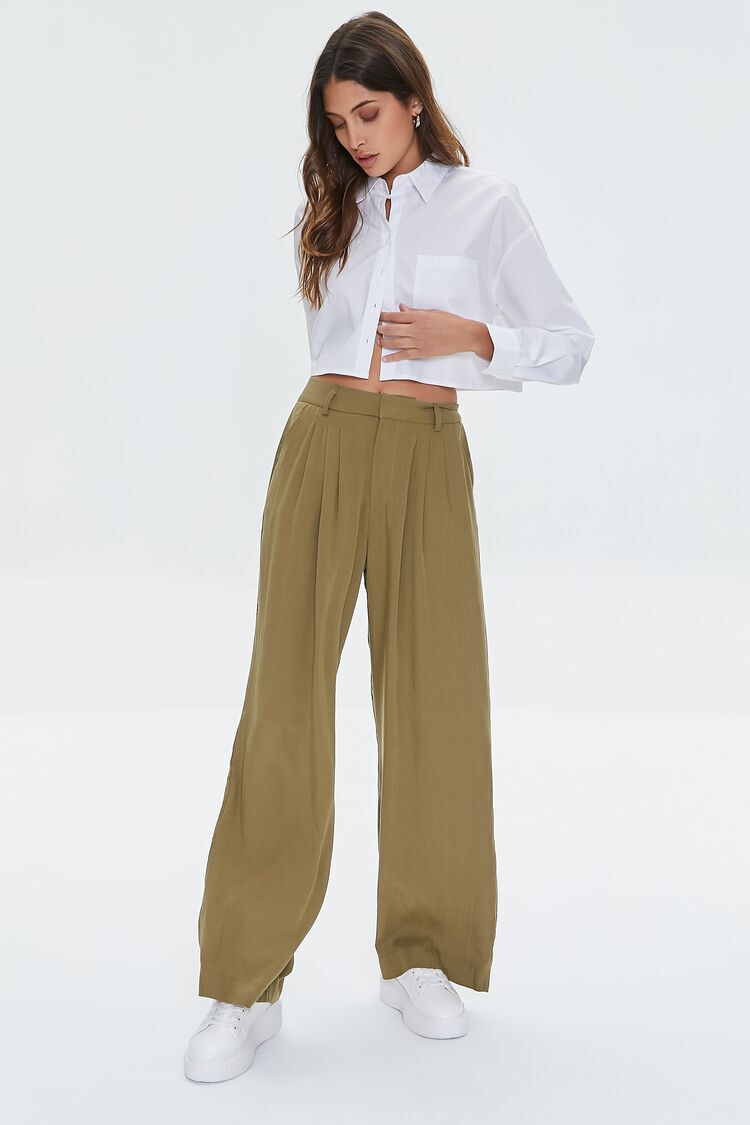 Forever 21 Bottoms Pants and Trousers  Buy Forever 21 Solid HighRise Faux  Patent Leather Pants Online  Nykaa Fashion