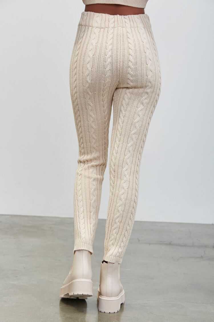 White Cable Knit Tights – Mixit-Matchit