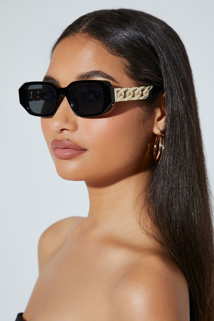 Bardot - Black Oversized Sustainable Sunglasses – TopFoxx