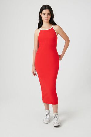 Plus Size Crisscross Tulip-Hem Maxi Dress
