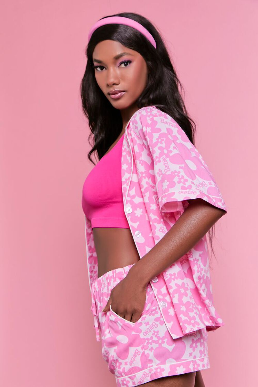 Barbie™ Pajama Shirt & Shorts Set