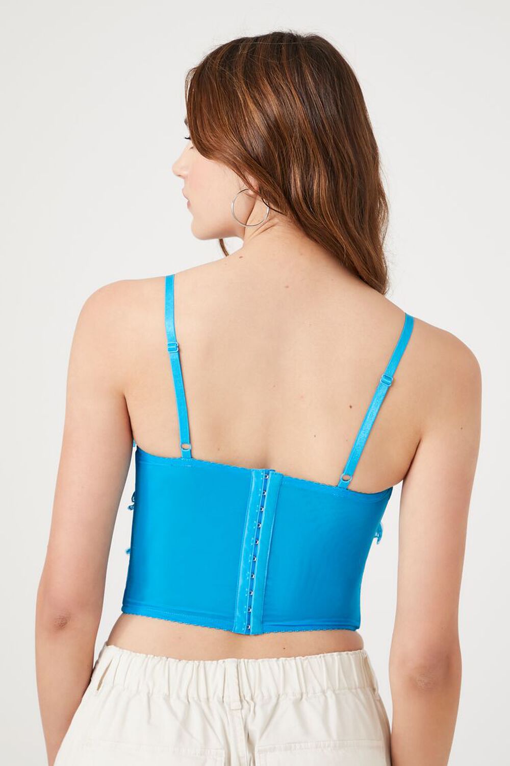 Butterfly Applique Cropped Top