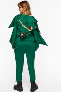 GREEN/MULTI Christmas Tree Jumpsuit, image 4
