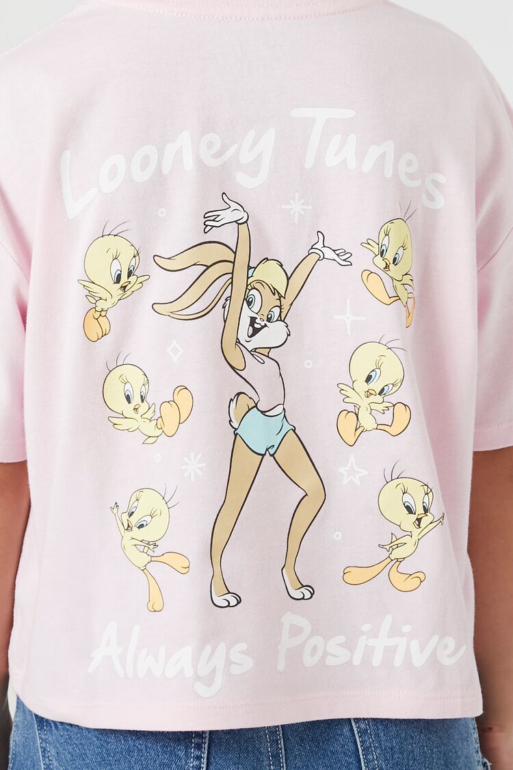 Looney Tunes Kid Boy/Girl Bunny and Tweety Tie-Dye Tee