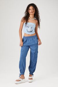 DARK DENIM Denim Cargo Joggers, image 1