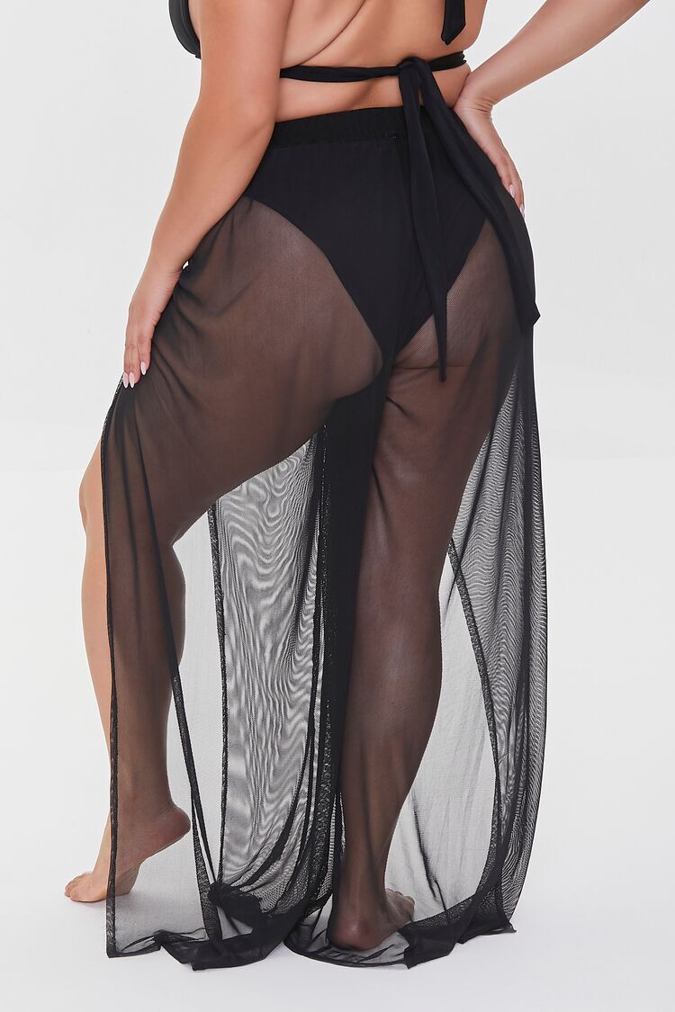 Away On A Yacht Mesh Cover Up Pants in Taupe • Impressions Online Boutique