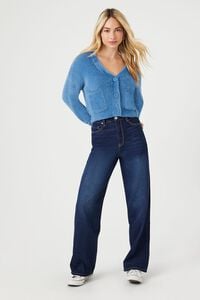 21 Cool Jeans And Fuzzy Sweaters glamhere.com