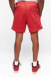 RED Mesh Drawstring Shorts, image 4