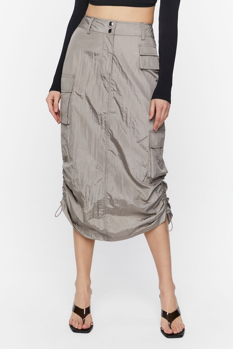 Cargo Midi Skirt