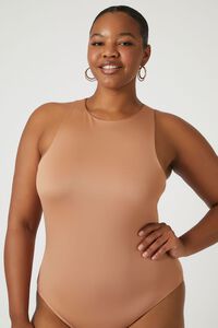 MAPLE Plus Size Sleeveless Contour Sculpt Bodysuit, image 5