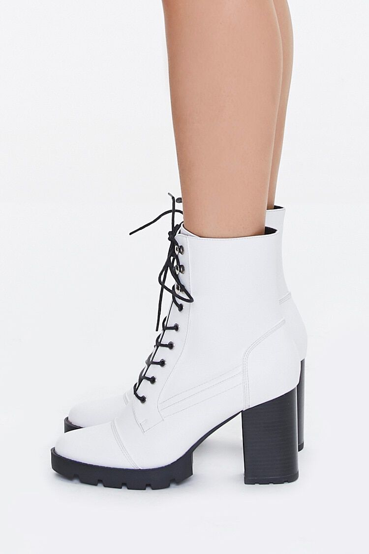 clear combat boots forever 21