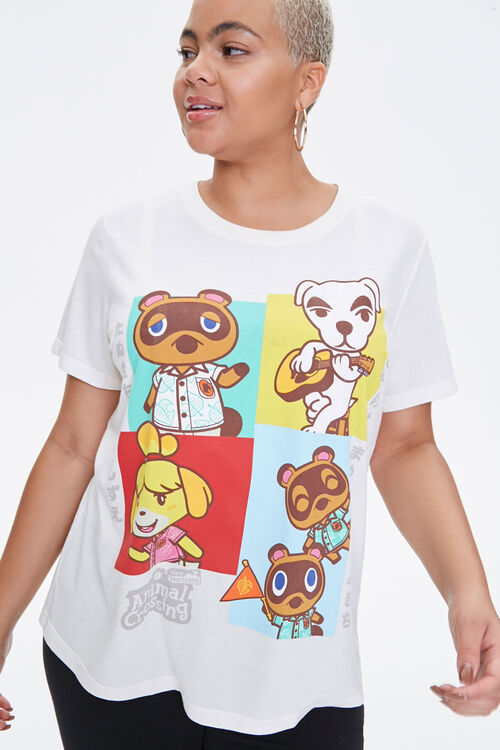 Download Plus Size Animal Crossing Graphic Tee