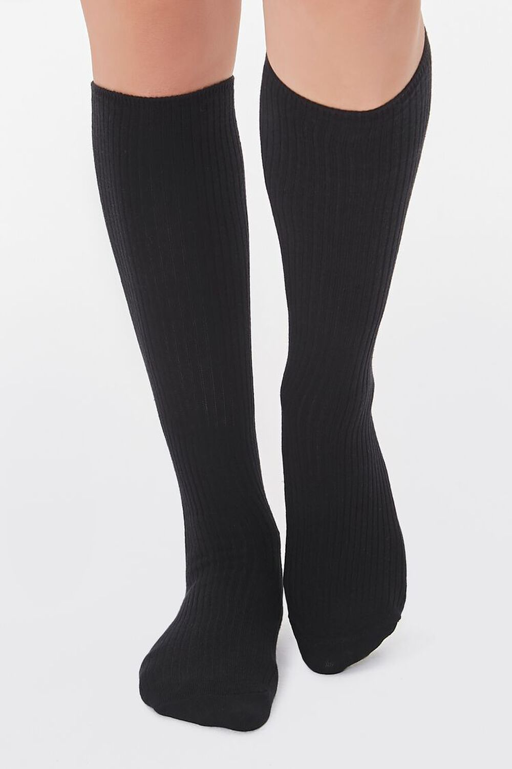 Ribbed Knee High Socks 1963