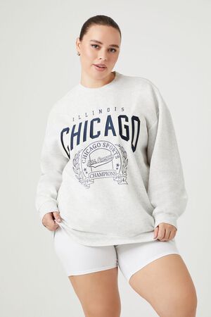 Womens Oversized Plus Size Sweatshirts.