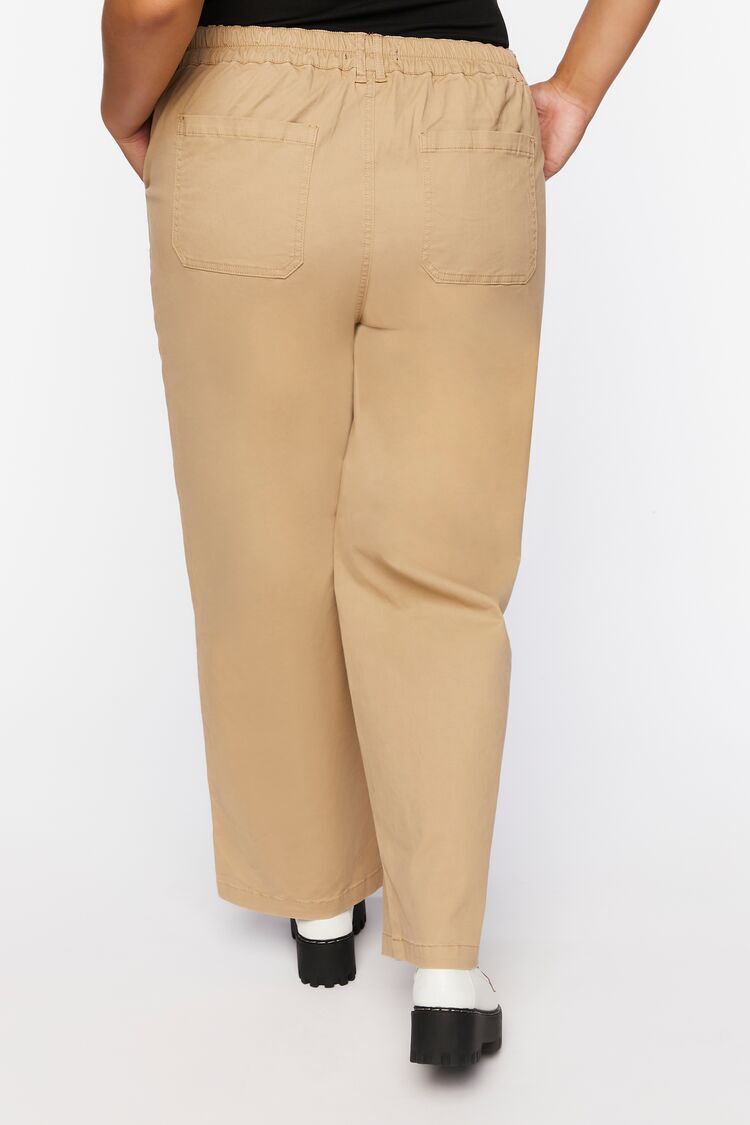 Cream Cotton Blend Pocket Detail Pant - Women's Cotton Pants | Witchery