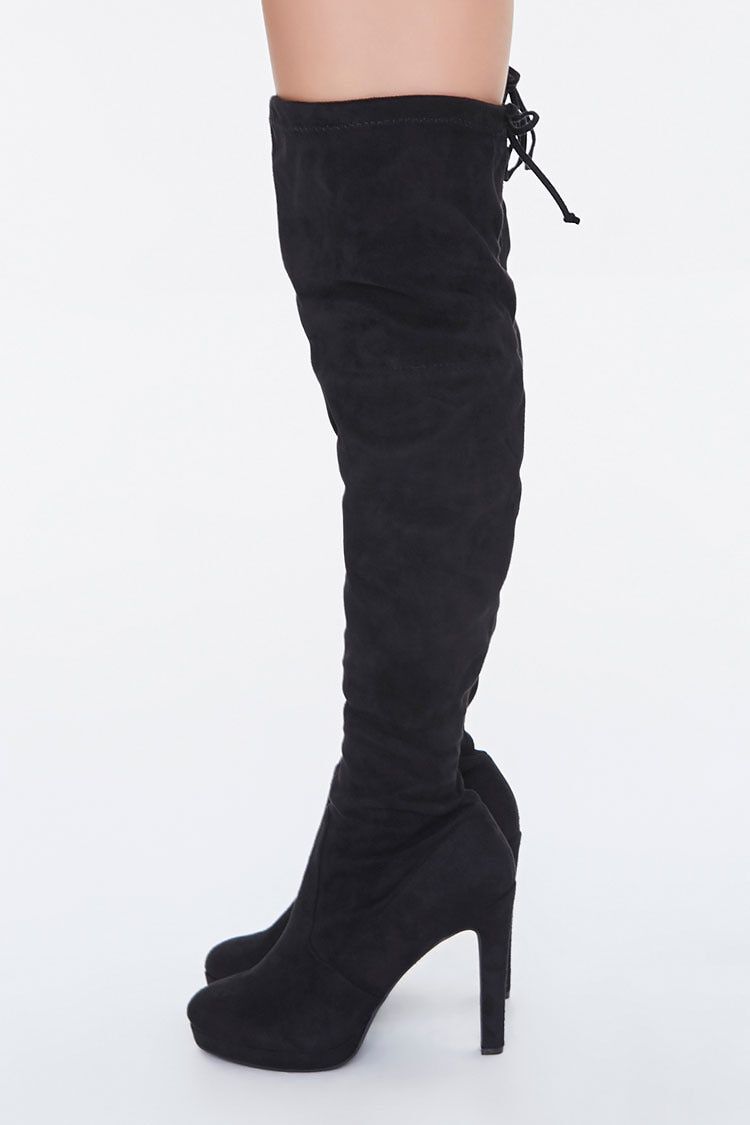 stiletto boots lace up