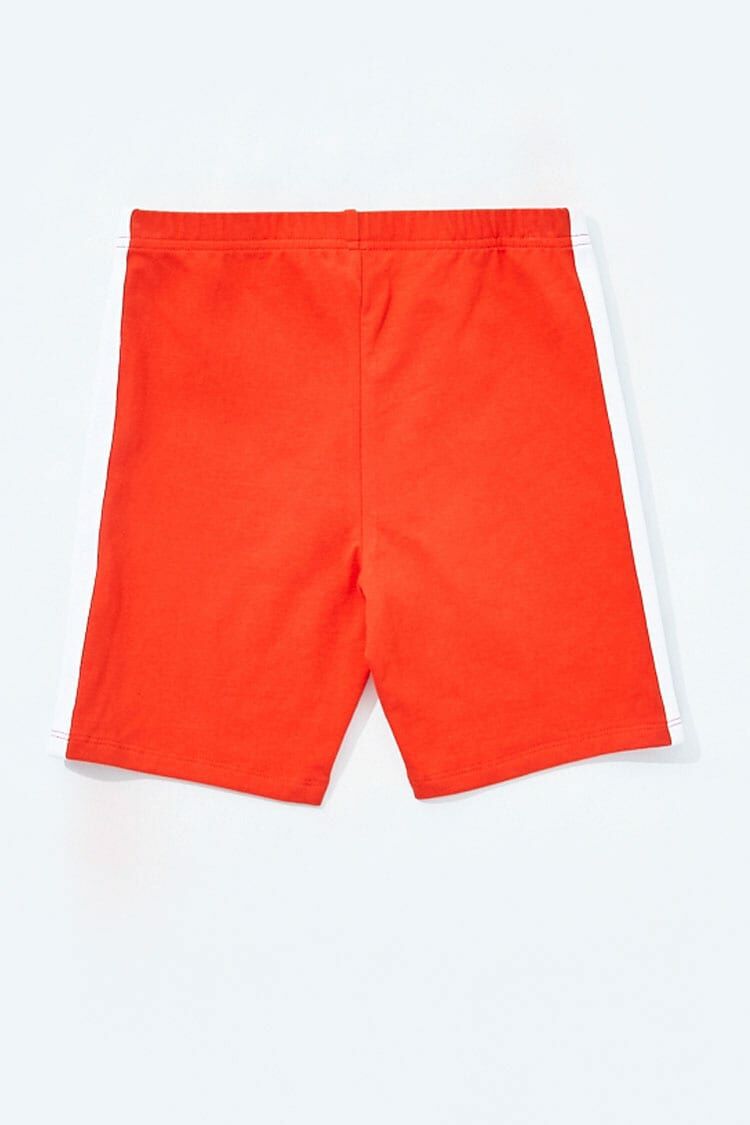 red biker shorts kids