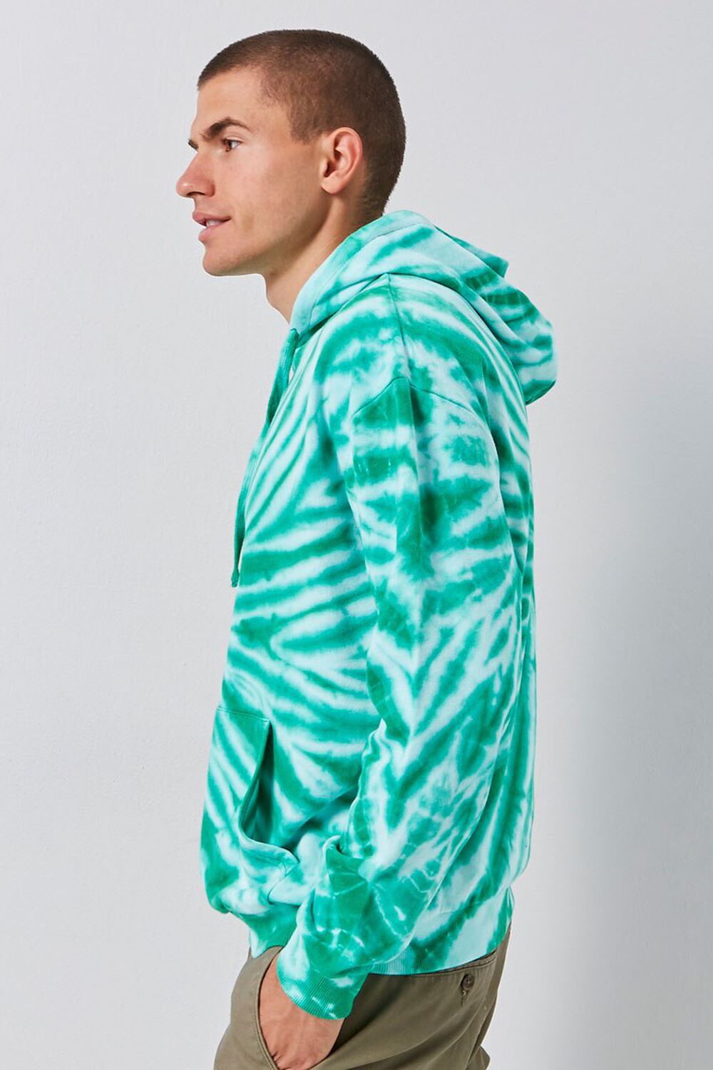 Tie Dye Fleece Hoodie 7834