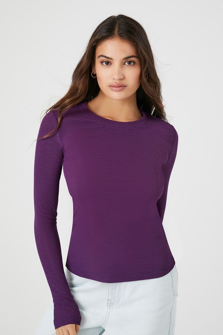Purple Tops & Shirts | Women's Purple Tops | Forever 21