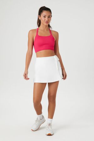 Shop Forever 21 Pink Seamless Sports Bra for Women from