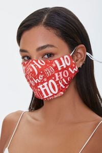 Ho Ho Ho Face Mask, image 1