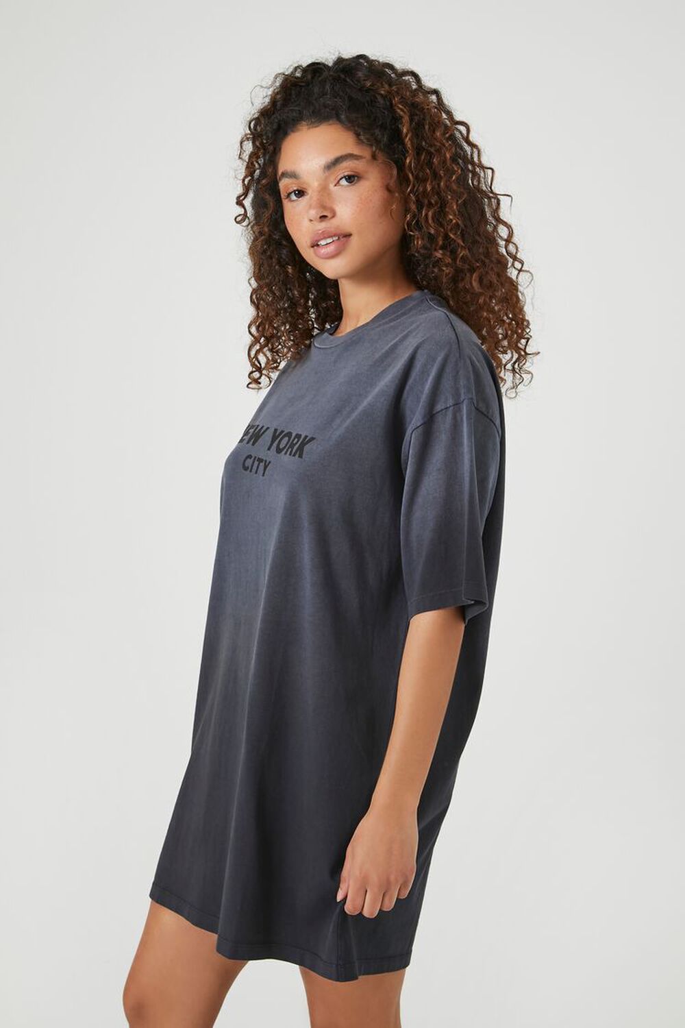 New York City Graphic T-Shirt Dress