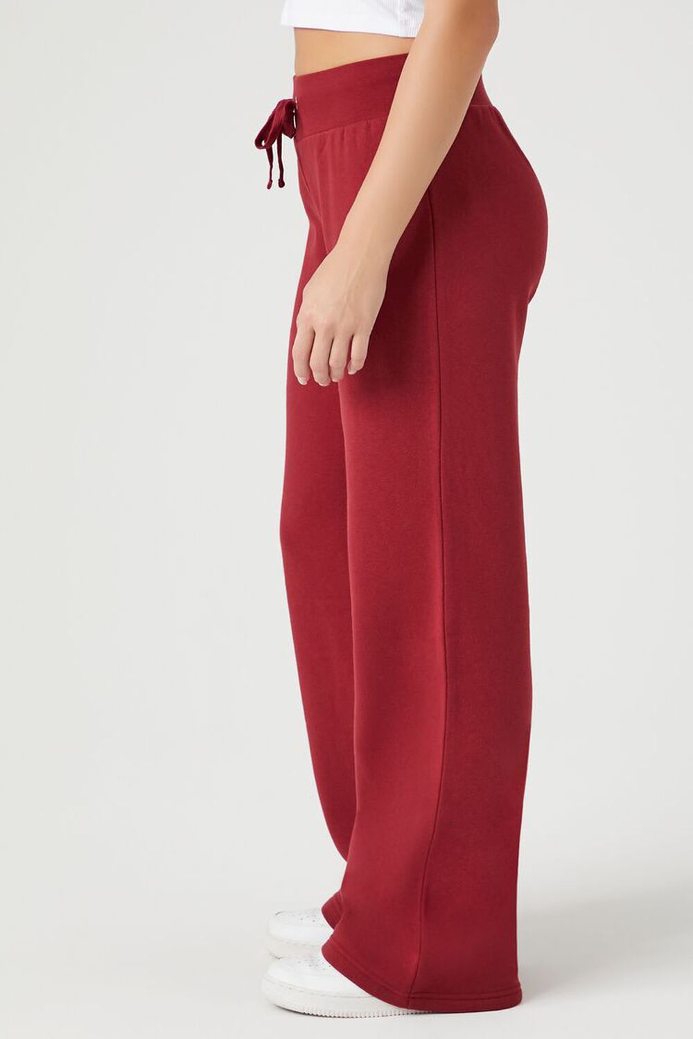 Faherty Women's Red Chevron Drawstring Sweatpants Size Small