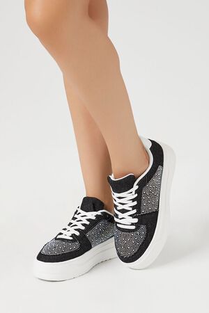 Forever 21, Shoes, Pink And Black Colorblock Sneakers