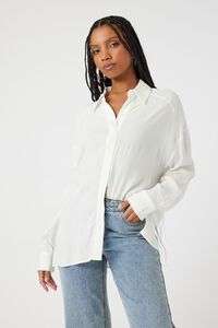 VANILLA Oversized Long-Sleeve Shirt, image 1