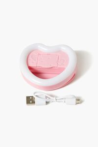 Heart Clip-On Selfie Ring Light & Mirror, image 4