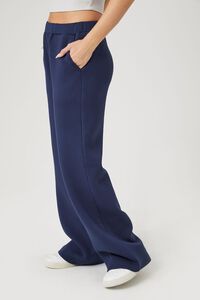Forever 21 Women's Drawstring Scuba Knit Pants in Vanilla Small