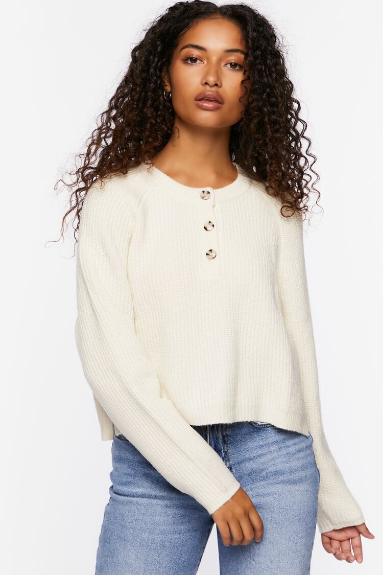 womens cream sweaters