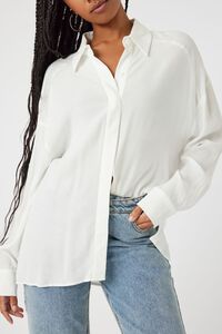 VANILLA Oversized Long-Sleeve Shirt, image 5