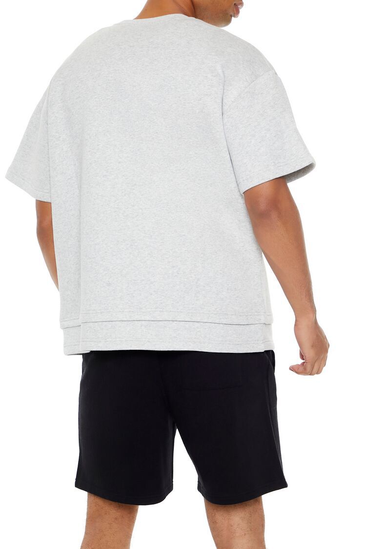 Layered Short-Sleeve Pullover