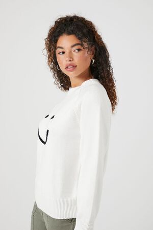 Forever 21 Women's Miller Lite Graphic Pullover in White, XS | F21