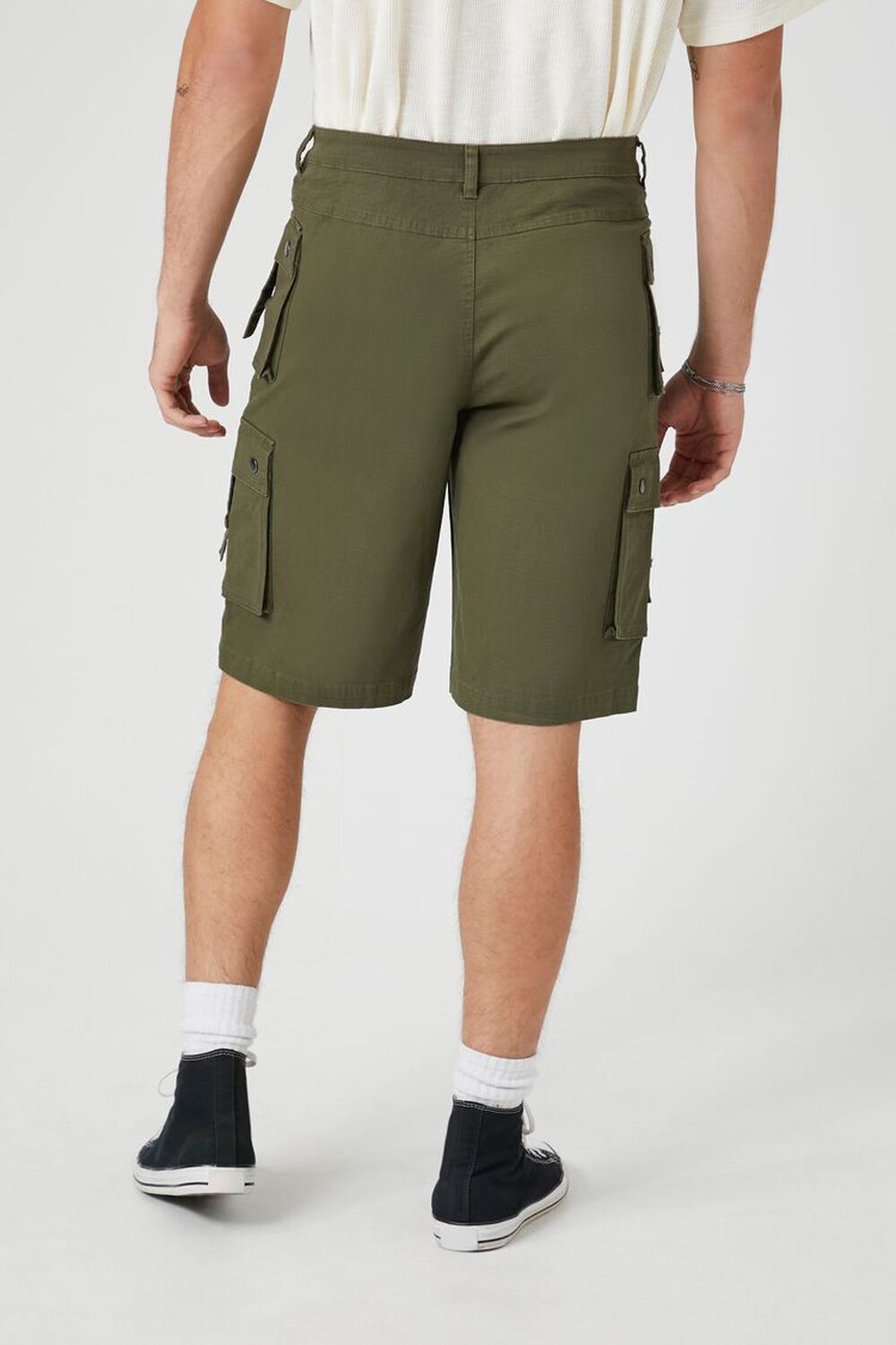 Men's Khaki Cargo Shorts, Light, Dark, Long & Short