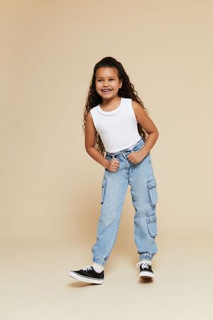 Jeans Girls Pants Autumn Teenage For Hole Ripped Pencil 8 10 12 T Student  Children Casual Kids Trousers From Qwinner, $28.76