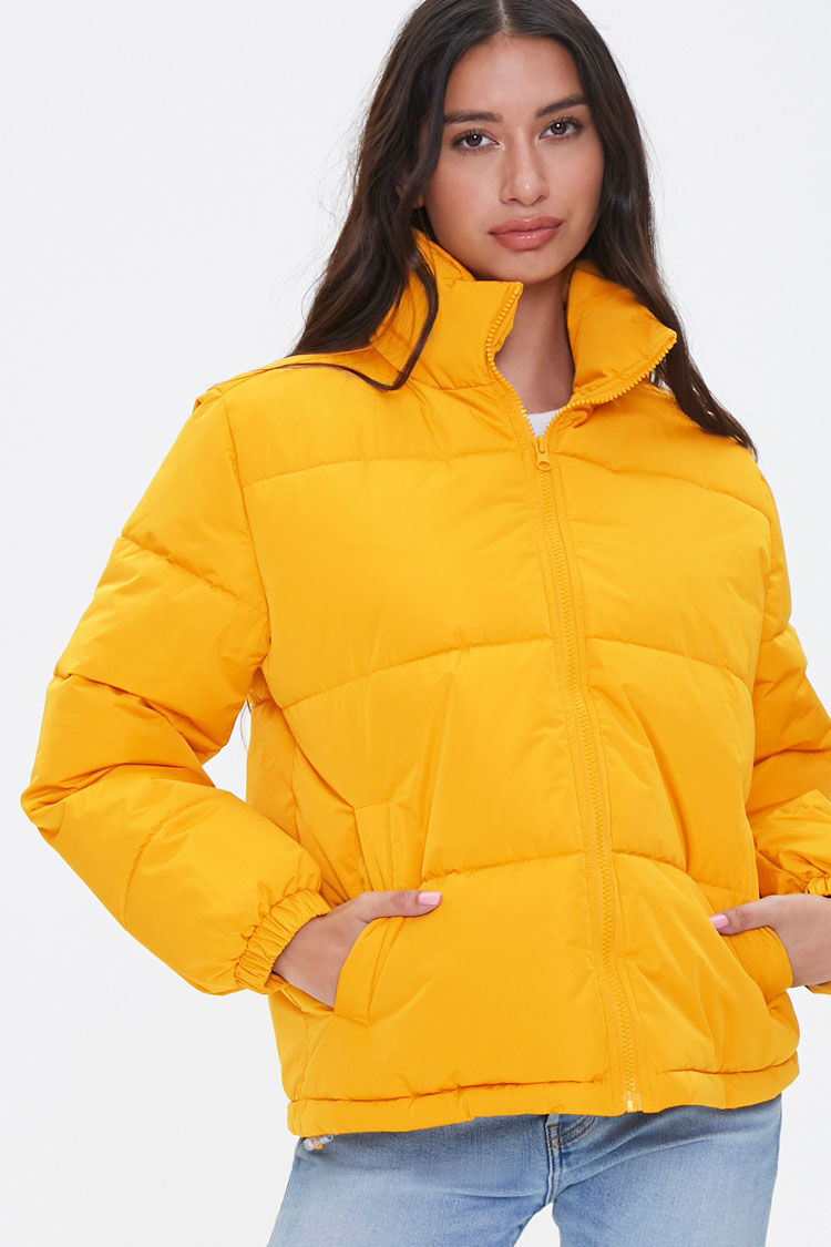 cropped puffer jacket forever 21