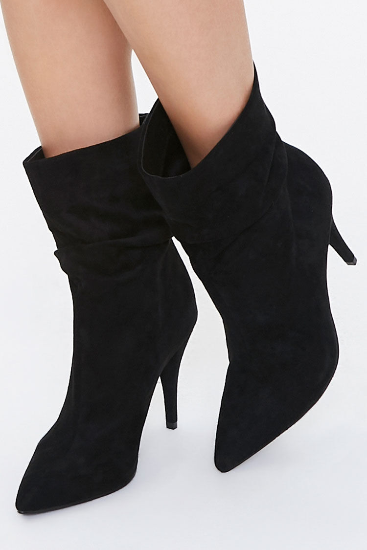 forever 21 heeled boots