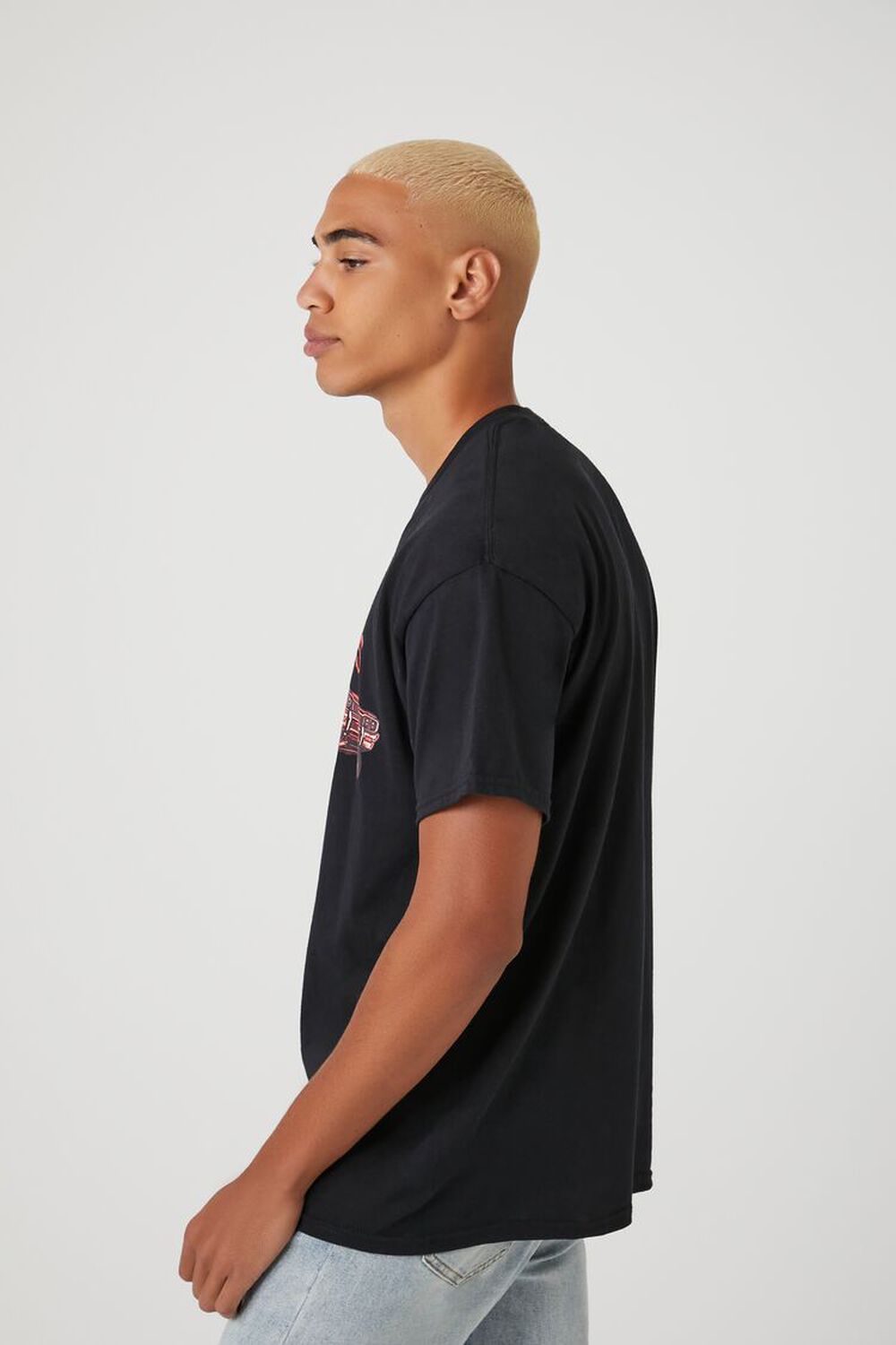 Oversized Los Angeles Back Graphic T-shirt