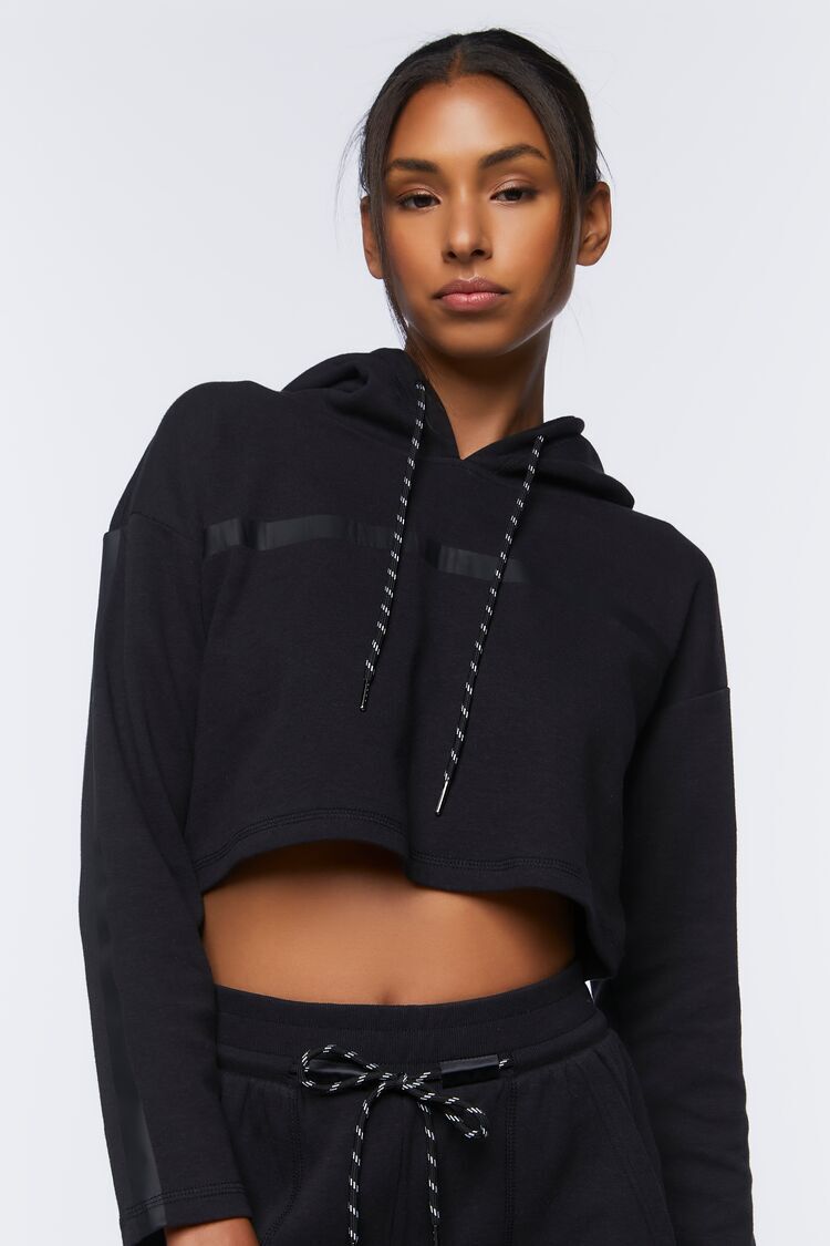 Active Cropped Hoodie