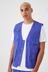 ROYAL BLUE  Utility Cargo Vest, image 1