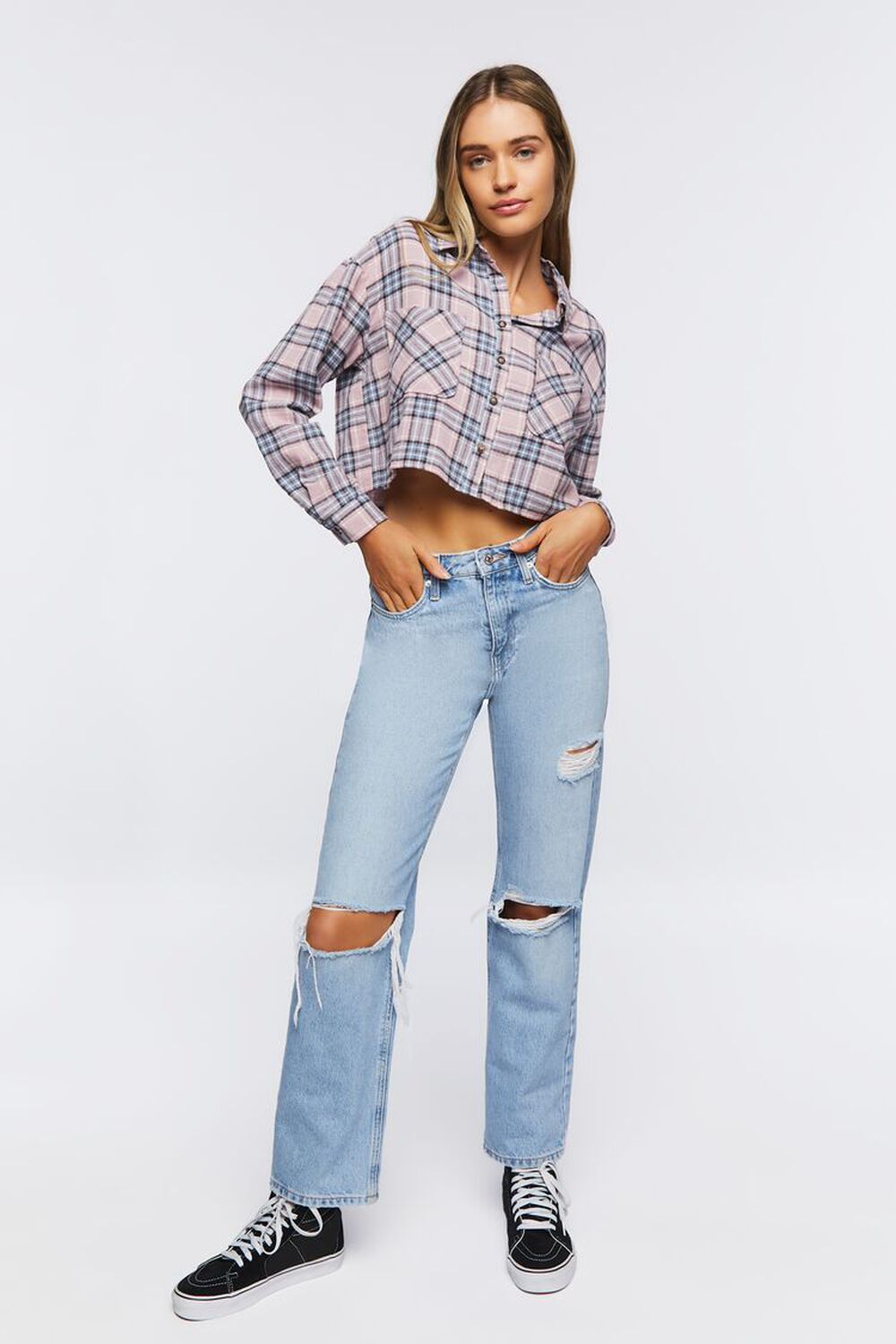 Compare prices for Cropped Flannel Embellished Blouson (1A5QEL) in official  stores